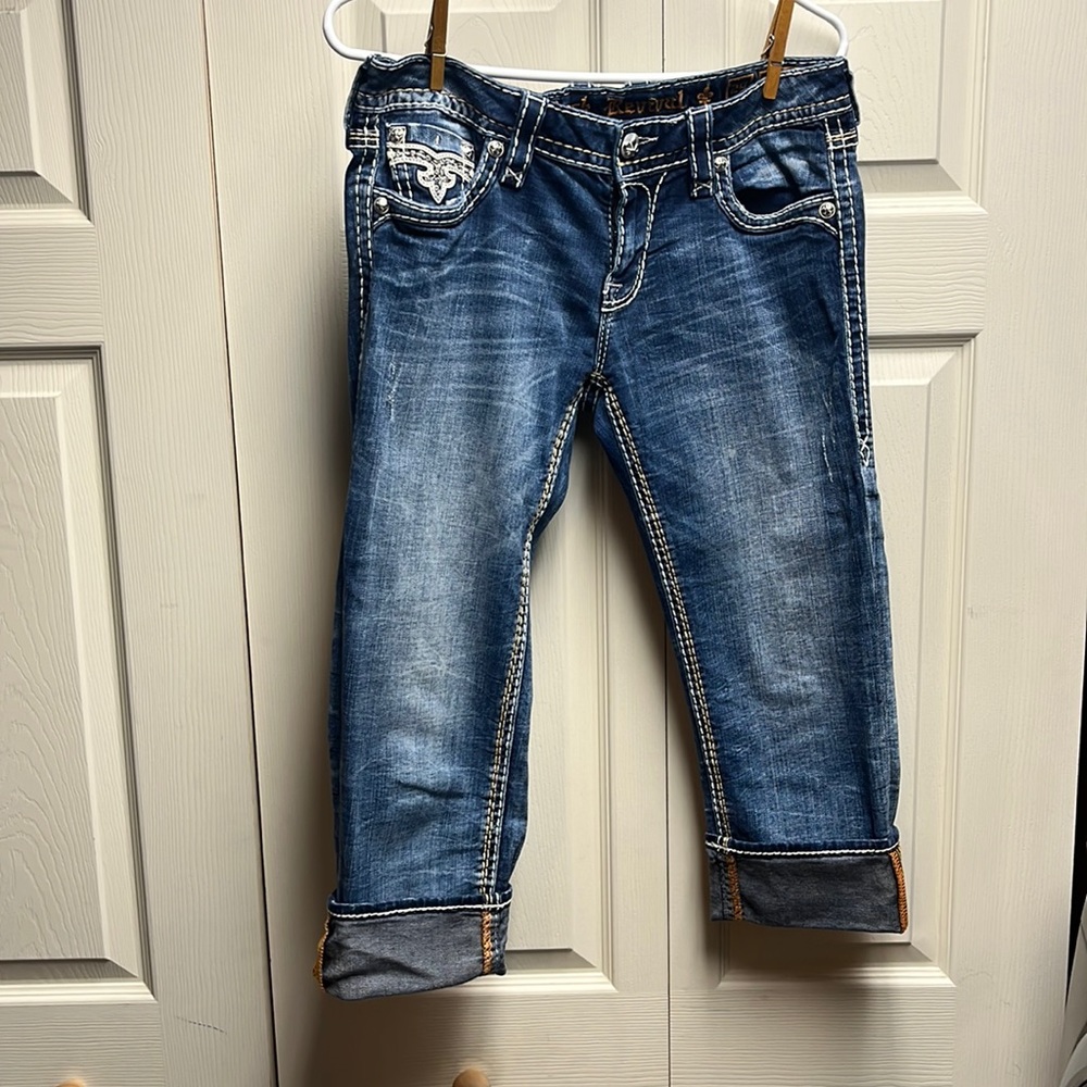 Womens rock rivals capri size 29